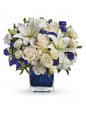 Teleflora's Sapphire Skies Bouquet